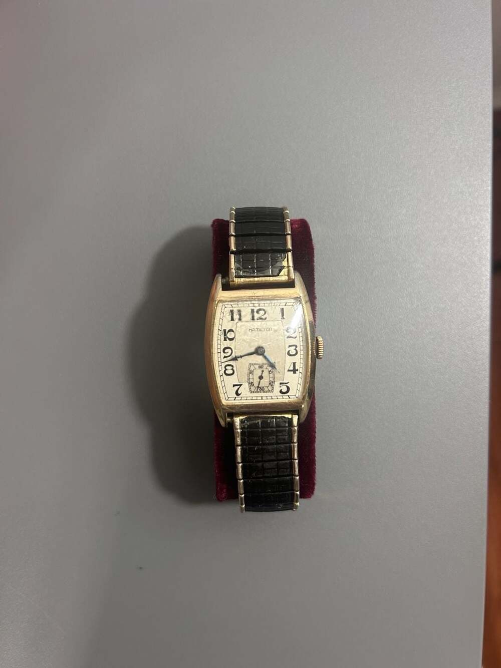 1930s Vintage Hamilton Art Deco Watch Mens Running